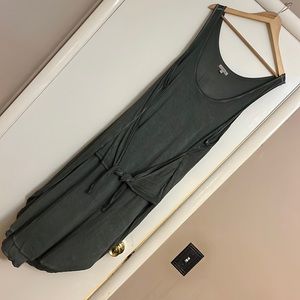 BARELY WORN WONDERLY Sleeveless Maxi Dress w/flowy tie option-3X